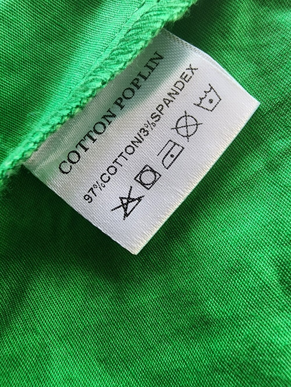 Taylor Tillman Cammie Ruffle Shirt Dress Garden Green Cotton Size XS NEW - Picture 9 of 9